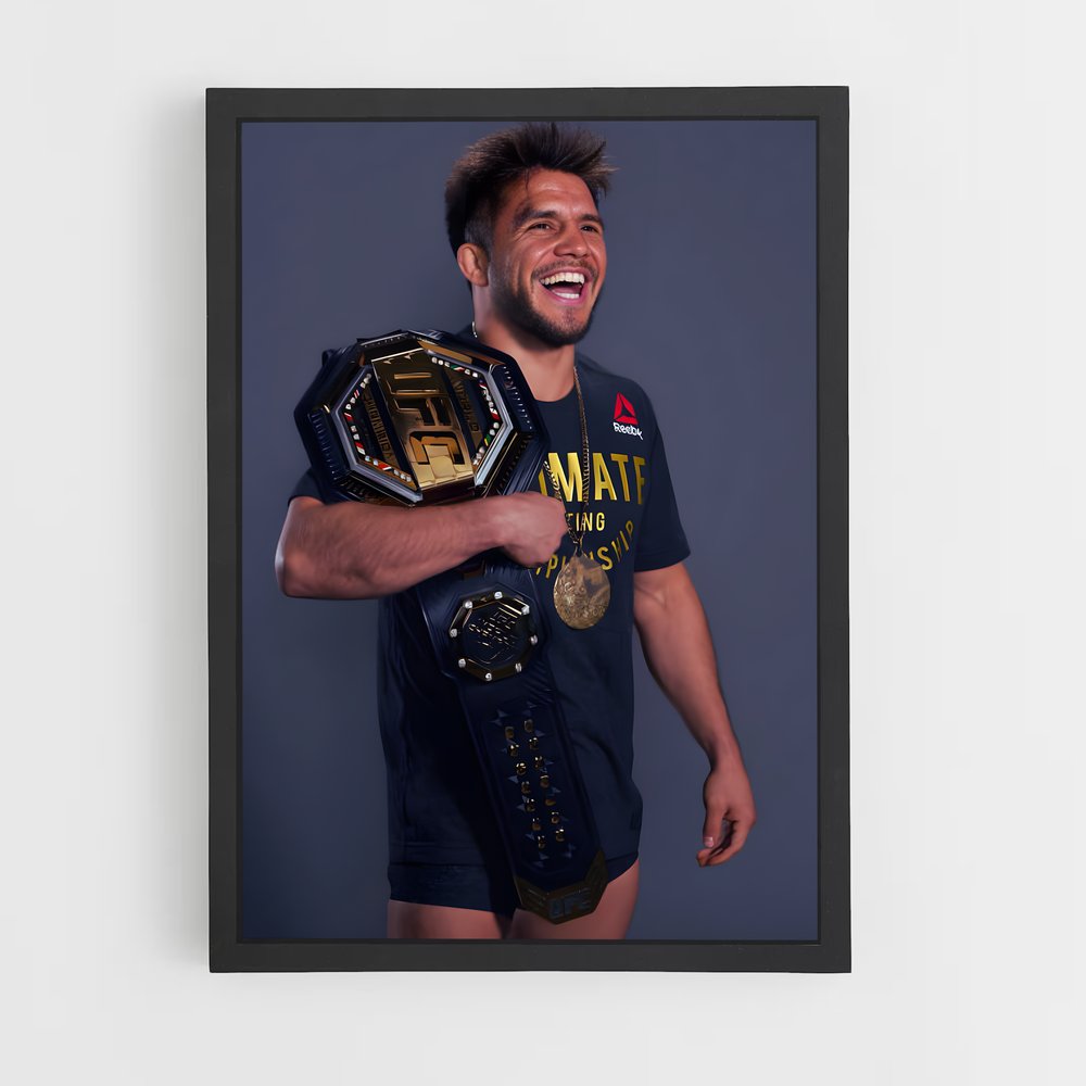 Poster Henry cejudo WWE – affiche MMA (vue 2)